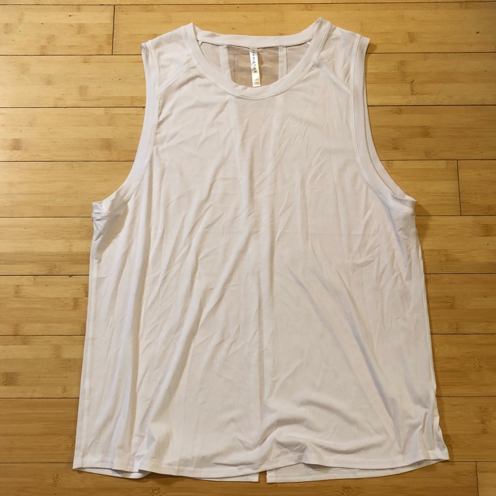 Fabletics Monet Back Tie Back Tank Top XXL White EUC - Picture 16 of 16